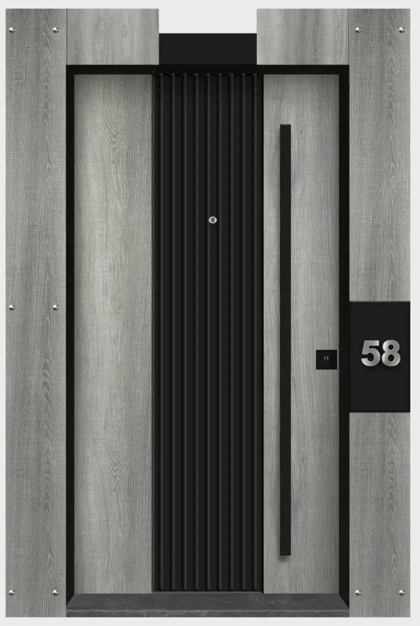 Retro – 106 çelik kapı modeli