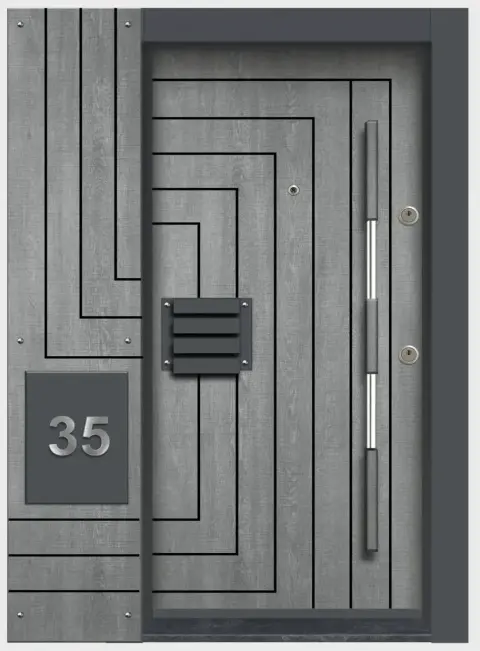 Sentez – 137 çelik kapı modeli