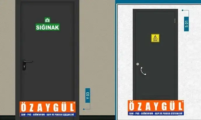 Acil Çıkış Y03 · S01 kapı modeli