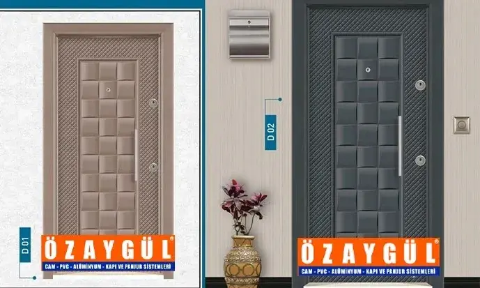 Komple Metal serisinden kapılar