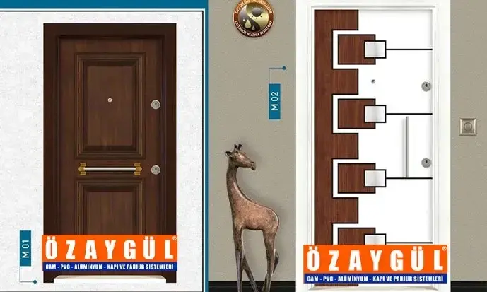 Metal Baskı serisinden kapılar